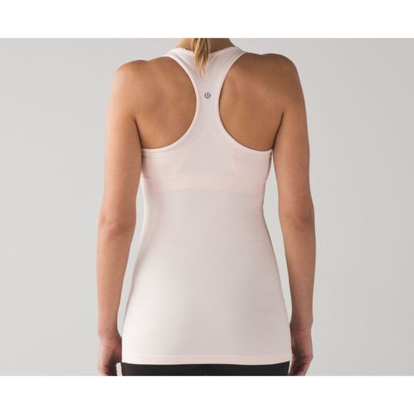 Lululemon Cool Butter Pink Racerback Tank Size 4 - Picture 3 of 6